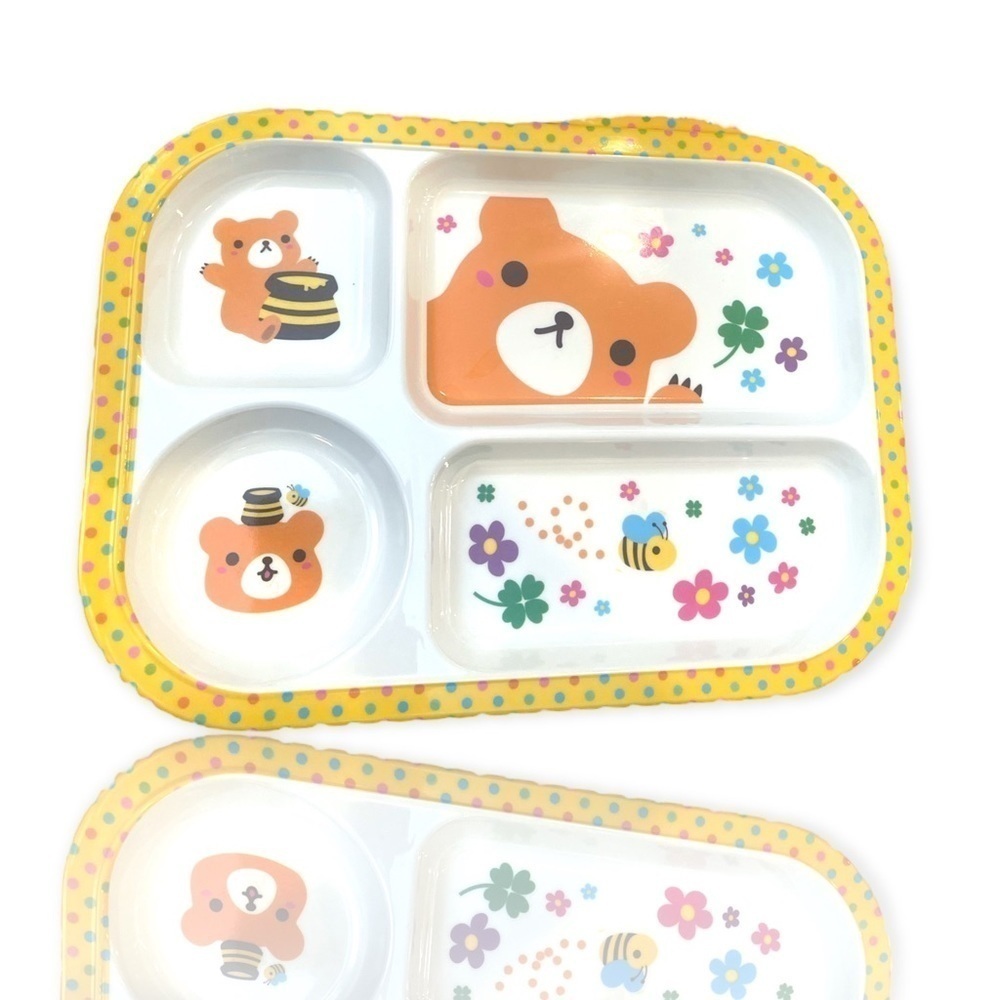 NEW kids base divided melamine plate​​